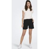 JDY - Korte Broeken - Zwart - Katoen - Loose Fit