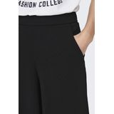 JDY - Broek met Wiede Pijpen - Zwart - Jersey - Flared Fit