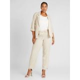 Harembroek - Midden - Kniekorte - 55% LENZING™ ECOVERO™ Viscose, 45% Linnen