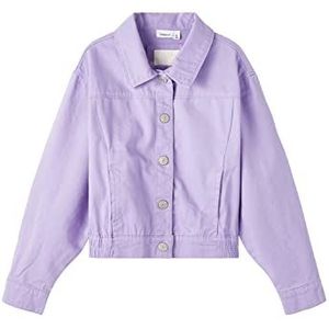 NAME IT Girl's NKFLISE TWI Jacket 3313-IA D Jack, Sand Verbena, 152, Zand Verbena, 152 cm