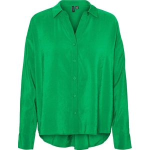 Vero Moda Vmqueeny Ls Oversize Shirt Wvn Ga Noos Dames Blouse