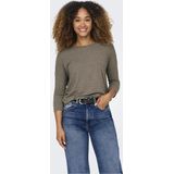 Top - O-hals - 3/4 Mouwen - Loose Fit