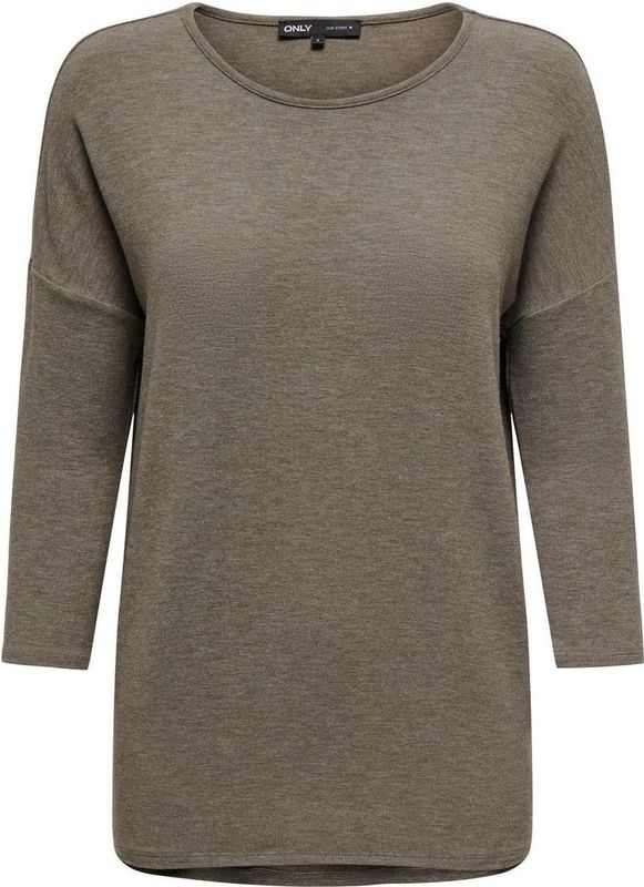 Top - O-hals - 3/4 Mouwen - Loose Fit