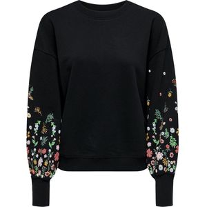 Only - Sjaal - Zwart - 60% Katoen 40% Polyester