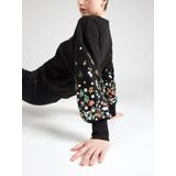 ONLY - Onlbrooke L/S O-hals Flower Swt - Sweater - Zwart - 1 stuk