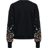 Only - ONLBrooke - Sweatshirt - Roze - Sweatstof - Bloemenprint