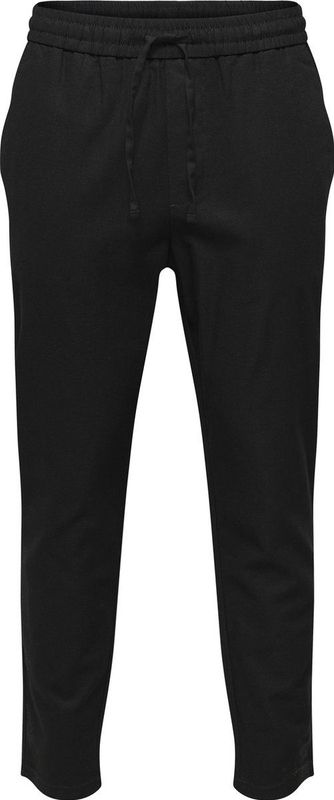 Joggingbroek - Grijs - Katoen - Tapered Fit