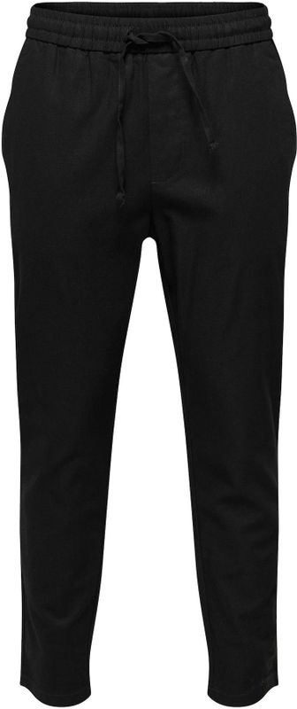 ONLY & SONS Stoffhose ONSLINUS CROP 0007 COT LIN PNT NOOS mit Leinen