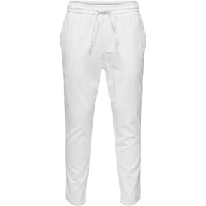 ONLY & SONS Stoffhose ONSLINUS CROP 0007 COT LIN PNT NOOS mit Leinen