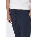 Only & Sons Korte Broek Linnenmix - Model 'LINUS' - Elastische Band
