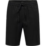 Onslinus - Loose Fit Shorts - Groen - Katoen - Trekkoord in Taille