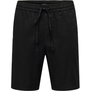 Onslinus - Loose Fit Shorts - Groen - Katoen - Trekkoord in Taille
