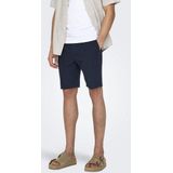 Shorts - Zwart - Katoen - Regular Fit