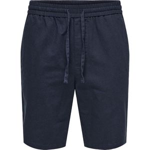 Shorts - Zwart - Katoen - Regular Fit