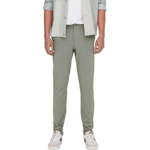 Slim Fit Stoffhose mit Gürtelschlaufen Modell 'MARK'