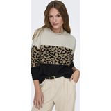 Gebreide Pullover - O-hals - Lange Mouwen - Regular Fit