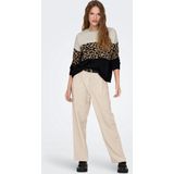 Gebreide Pullover - O-hals - Lange Mouwen - Regular Fit