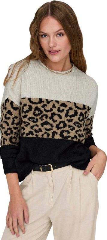 Gebreide Pullover - O-hals - Lange Mouwen - Regular Fit