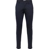 Only & Sons Heren Chino Broek ONSMARK slim Blauw Volwassenen