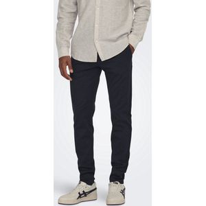 Only & Sons - ONSMARK - Chino Broek - Effen - 64% Viscose, 31% Polyester, 5% Elastaan