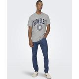 Shirt - Jersey - Ronde Hals - Normale Pasvorm - Kwartmouw - Zacht Aanvoelend