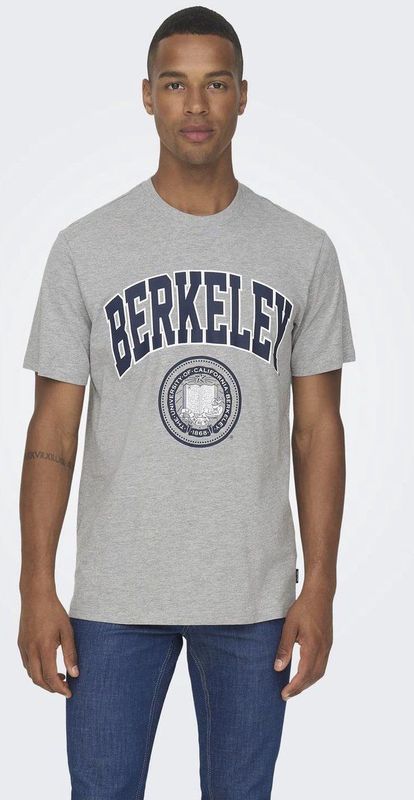 Shirt - Jersey - Ronde Hals - Normale Pasvorm - Kwartmouw - Zacht Aanvoelend