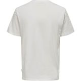 Shirt - Jersey - Ronde Hals - Motiefprint - Normale Pasvorm - Kwartmouw