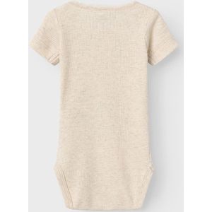 Kleur - Romper - Jersey - Korte Mouwen - O-hals - Drukknoopsluiting