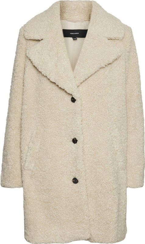 Vero Moda Vmkylie Teddy Coat Boo Dames Jas