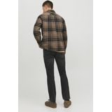 Jack & Jones Hose MIKE Tapered Jeans im 5-Pocket-Style mit Knopfleiste und Gürtelschlaufen