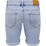 Only & Sons - Onsply Light Blue 5189 - Jeansshort - Lichtblauw - 99% Katoen, 1% Elastaan