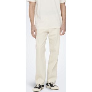 Only & Sons - Onsedge Straight Ecru 5917 Pim Dnm Noos - Heren - Jeans