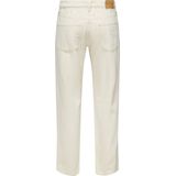 Regular Fit Jeans - Mid Waist - Gewassen - Katoen - Zwart
