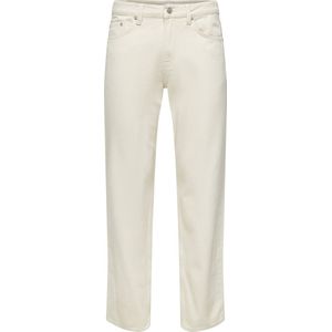 Regular Fit Jeans - Blauw - Katoen - Mid Waist