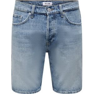 Only & Sons Onsedge Light Blue 6092 Shorts Heren Broek