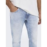 Only & Sons - ONSWEFT - Jeans - Blauw - Katoen