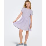 ONLY GIRLS Jurk 'Dani'  lichtlila / wit