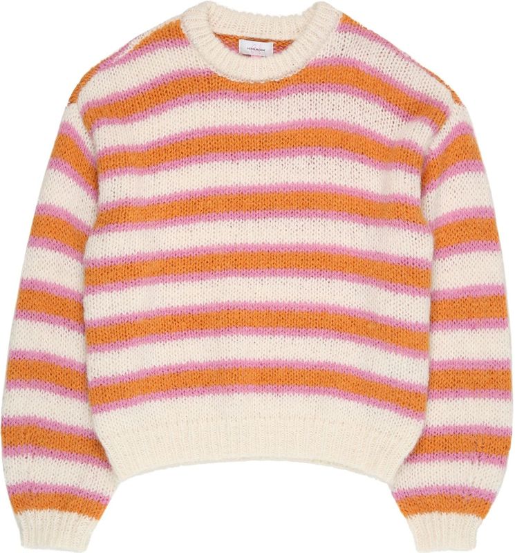 Vmrhapsody - Gebreide Pullover - Kinderen - O-hals - Lange Mouwen - Ballonmouwen