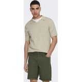 Polo - Katoen - Resort Kraag - Korte Mouwen - Borstzak