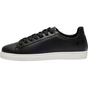 Selected Homme Low Evan Sneakers voor heren, zwart, 43 EU