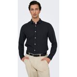 ONLY & SONS Langarmhemd ONSCAIDEN LS SOLID LINEN SHIRT NOOS