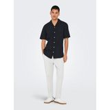 ONLY & SONS Kurzarmhemd »ONSCAIDEN SS SOLID RESORT LINEN NOOS«