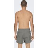 ONLY & SONS - Onsted Life Gw 1832 - Zwemshort - Castor Gray