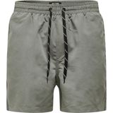 ONLY & SONS - Onsted Life Gw 1832 - Zwemshort - Castor Gray