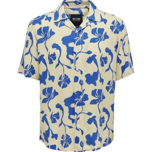 Only & Sons - Overhemd - Lichtblauw - Korte Mouwen