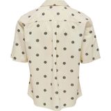 Casual Overhemd - Blauw - Katoen - Korte Mouwen - Relaxed Fit