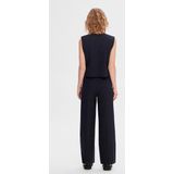 Selected Femme Rita MW Wide Pant Dark Sapphire