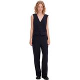 Selected Femme Rita MW Wide Pant Dark Sapphire