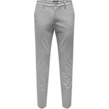 ONLY&SONS - ONSMARK TAP 02091 - Broek - Streep - Jersey - Tapered Fit