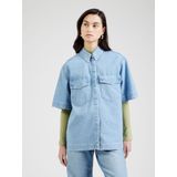 Only - Sophie - Damesoverhemd - Licht Gewassen - Oversized Pasvorm